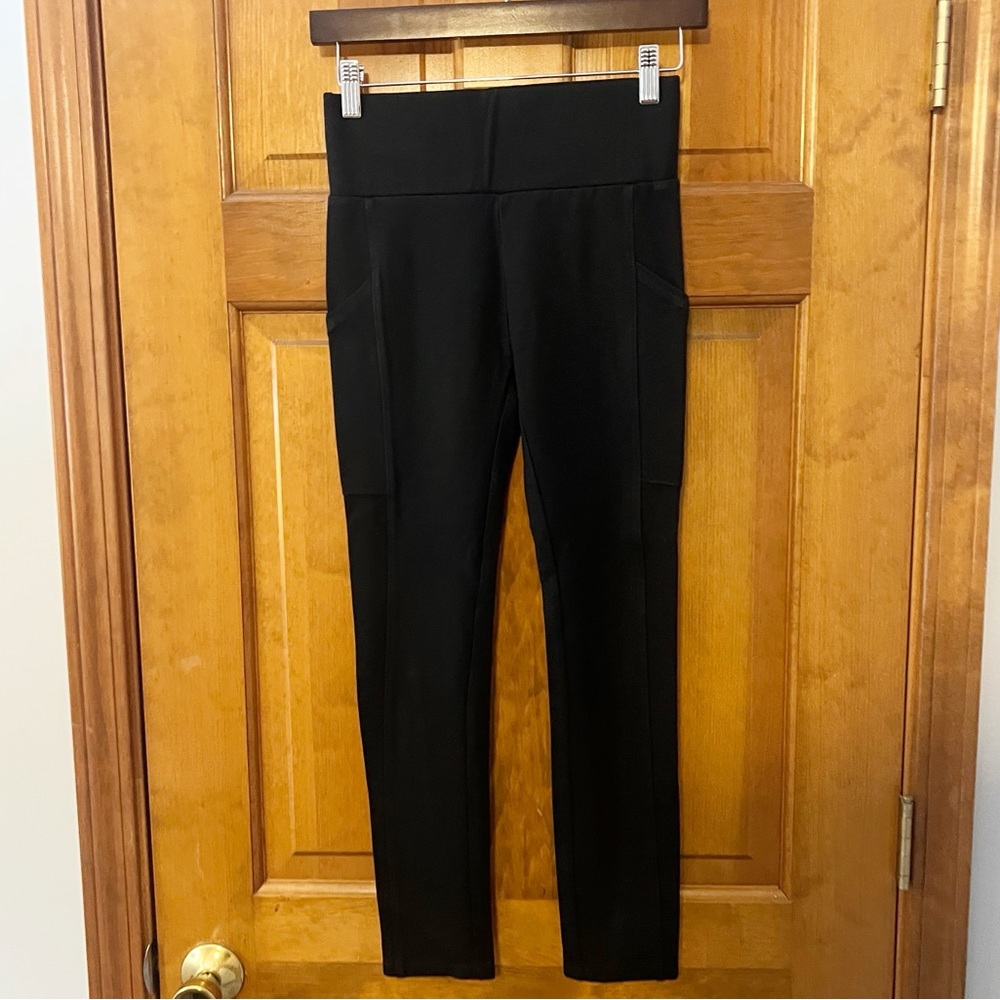 Lou & Grey for Loft Leggings Womens Size XS Black‎ Athletic Athleisure Workout